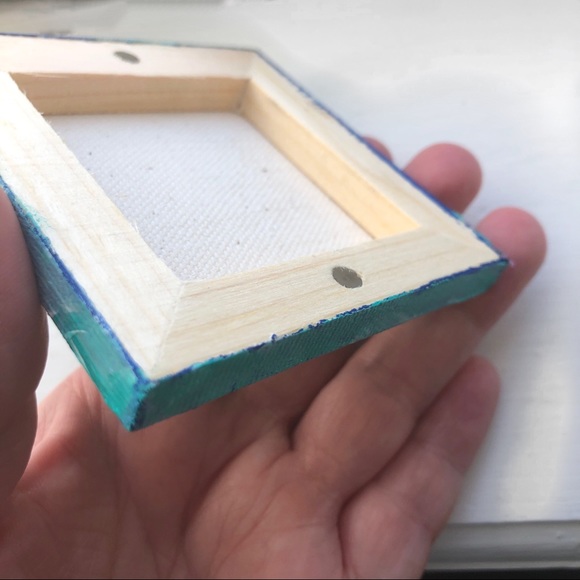 MAGNET farmhouse lemons blue fridge art yellow - Picture 4 of 5